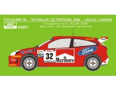 Decal -Ford Focus WRC - Rally Portugal 2000 - J.Kulig